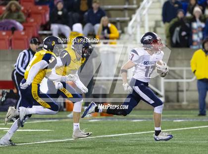 Thumbnail 1 in Shoreham-Wading River vs. Cold Spring Harbor (Long Island Class IV Championship) photogallery.