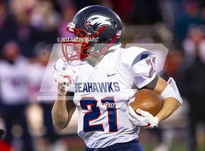 Thumbnail 3 in Shoreham-Wading River vs. Cold Spring Harbor (Long Island Class IV Championship) photogallery.