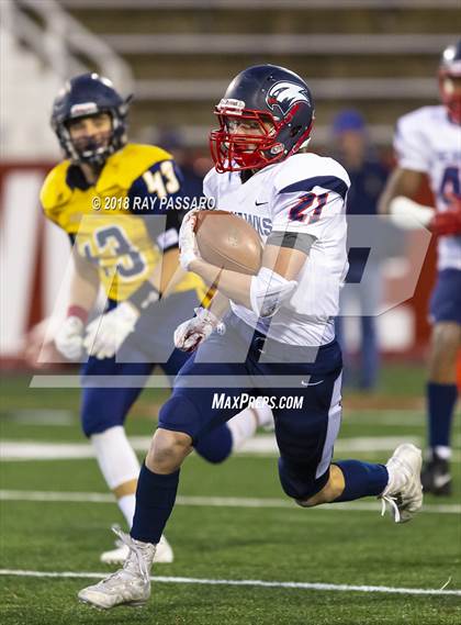 Thumbnail 3 in Shoreham-Wading River vs. Cold Spring Harbor (Long Island Class IV Championship) photogallery.