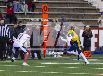 Thumbnail 1 in Shoreham-Wading River vs. Cold Spring Harbor (Long Island Class IV Championship) photogallery.