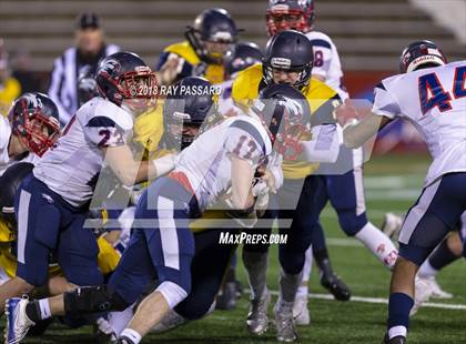 Thumbnail 3 in Shoreham-Wading River vs. Cold Spring Harbor (Long Island Class IV Championship) photogallery.