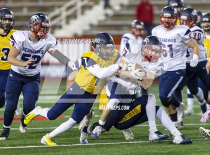 Thumbnail 3 in Shoreham-Wading River vs. Cold Spring Harbor (Long Island Class IV Championship) photogallery.