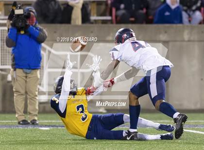 Thumbnail 1 in Shoreham-Wading River vs. Cold Spring Harbor (Long Island Class IV Championship) photogallery.