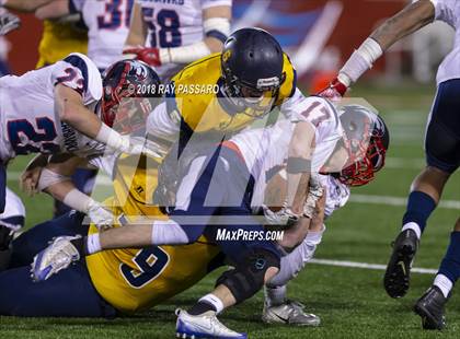 Thumbnail 1 in Shoreham-Wading River vs. Cold Spring Harbor (Long Island Class IV Championship) photogallery.