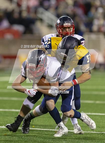 Thumbnail 3 in Shoreham-Wading River vs. Cold Spring Harbor (Long Island Class IV Championship) photogallery.