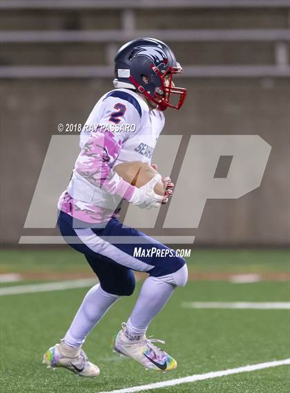 Thumbnail 1 in Shoreham-Wading River vs. Cold Spring Harbor (Long Island Class IV Championship) photogallery.