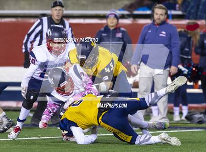 Thumbnail 3 in Shoreham-Wading River vs. Cold Spring Harbor (Long Island Class IV Championship) photogallery.