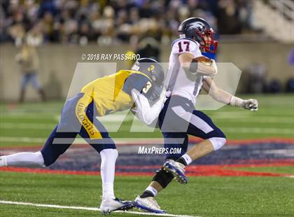 Thumbnail 3 in Shoreham-Wading River vs. Cold Spring Harbor (Long Island Class IV Championship) photogallery.