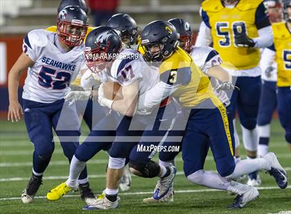 Thumbnail 1 in Shoreham-Wading River vs. Cold Spring Harbor (Long Island Class IV Championship) photogallery.