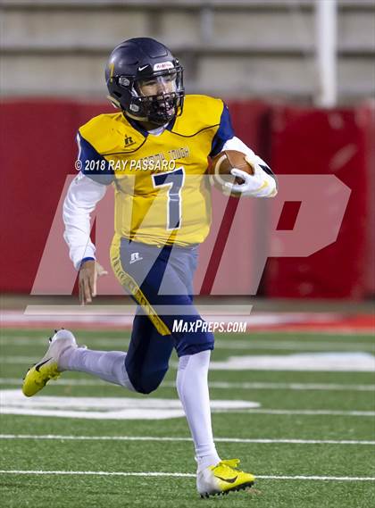 Thumbnail 1 in Shoreham-Wading River vs. Cold Spring Harbor (Long Island Class IV Championship) photogallery.