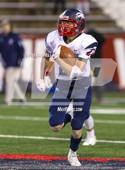 Thumbnail 3 in Shoreham-Wading River vs. Cold Spring Harbor (Long Island Class IV Championship) photogallery.