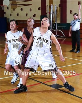 Thumbnail 2 in Bellflower vs. St. Francis (Calvary Chapel Grizzly Classic) photogallery.