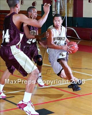 Thumbnail 2 in Bellflower vs. St. Francis (Calvary Chapel Grizzly Classic) photogallery.