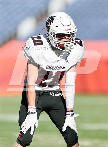 Thumbnail 1 in Chatfield vs Erie (CHSAA 4A Final) photogallery.