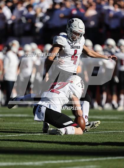 Thumbnail 2 in Chatfield vs Erie (CHSAA 4A Final) photogallery.