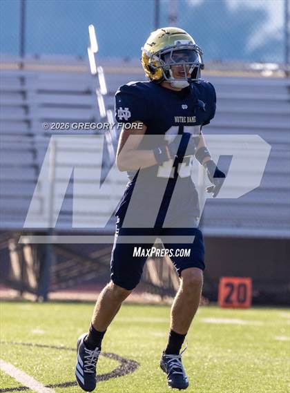 Thumbnail 2 in JV: Notre Dame (SO) @ Millikan photogallery.