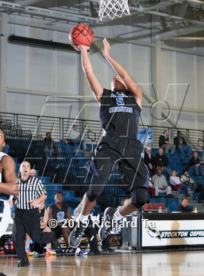 Thumbnail 1 in Capitol Christian Academy vs. Our Savior New American (Play by Play Classic) photogallery.