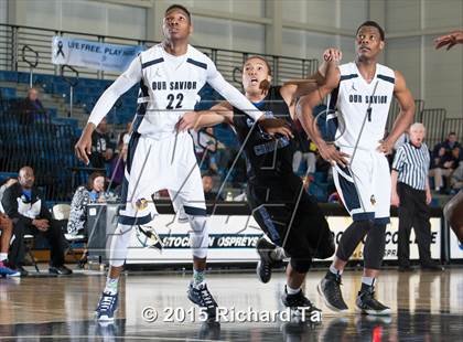Thumbnail 2 in Capitol Christian Academy vs. Our Savior New American (Play by Play Classic) photogallery.