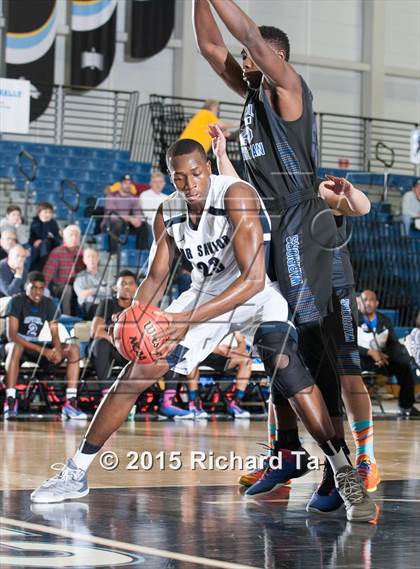 Thumbnail 2 in Capitol Christian Academy vs. Our Savior New American (Play by Play Classic) photogallery.