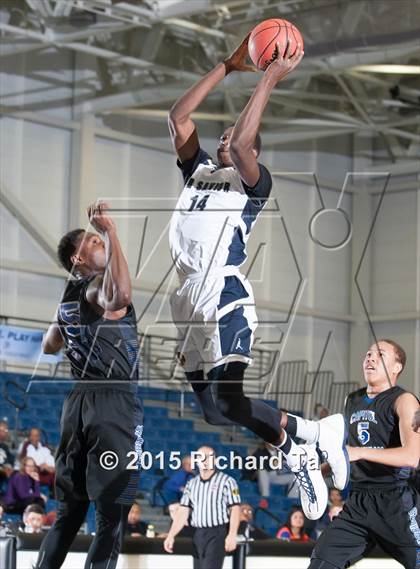 Thumbnail 2 in Capitol Christian Academy vs. Our Savior New American (Play by Play Classic) photogallery.
