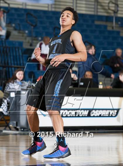 Thumbnail 3 in Capitol Christian Academy vs. Our Savior New American (Play by Play Classic) photogallery.