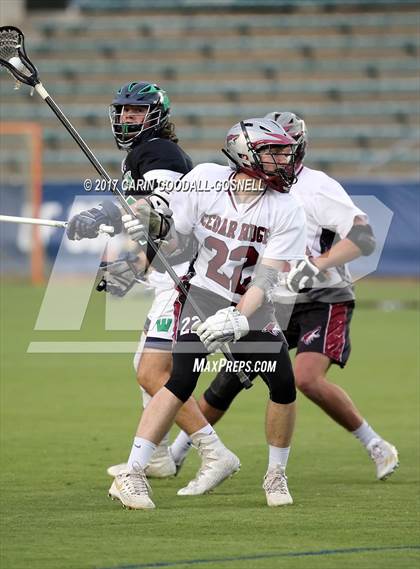 Thumbnail 1 in Cedar Ridge vs. Weddington (NCHSAA Final) photogallery.