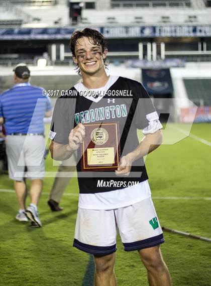 Thumbnail 3 in Cedar Ridge vs. Weddington (NCHSAA Final) photogallery.