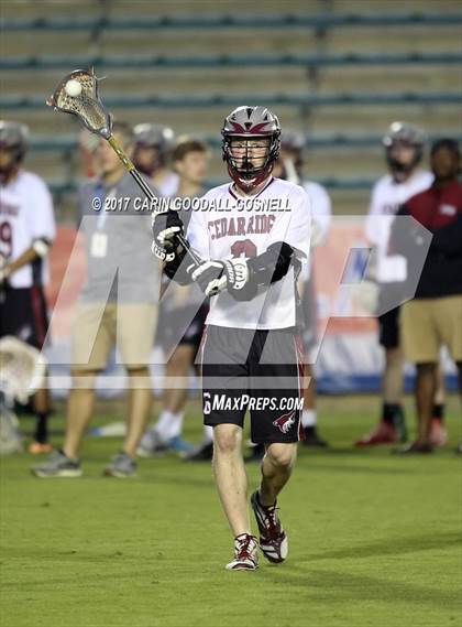 Thumbnail 3 in Cedar Ridge vs. Weddington (NCHSAA Final) photogallery.