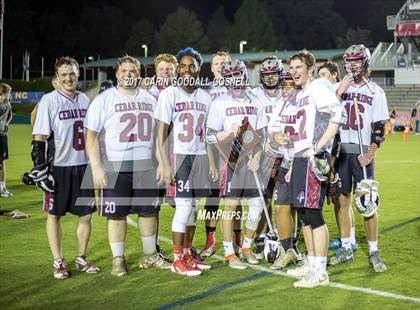 Thumbnail 3 in Cedar Ridge vs. Weddington (NCHSAA Final) photogallery.