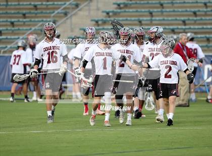 Thumbnail 3 in Cedar Ridge vs. Weddington (NCHSAA Final) photogallery.