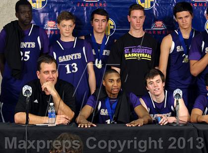 Thumbnail 2 in St. Augustine vs. Sacred Heart Cathedral (CIF State D3 Final) photogallery.
