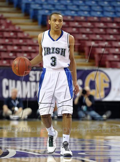 Thumbnail 2 in St. Augustine vs. Sacred Heart Cathedral (CIF State D3 Final) photogallery.