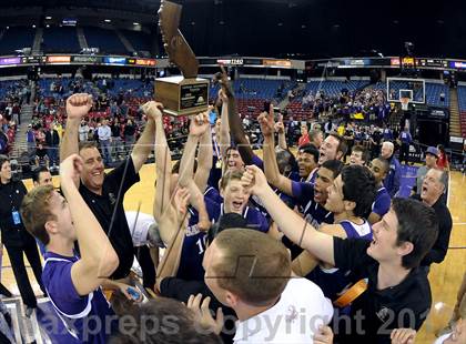 Thumbnail 3 in St. Augustine vs. Sacred Heart Cathedral (CIF State D3 Final) photogallery.