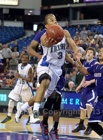 Thumbnail 3 in St. Augustine vs. Sacred Heart Cathedral (CIF State D3 Final) photogallery.