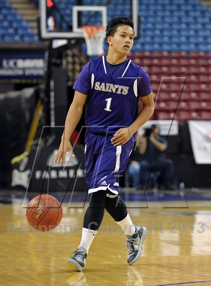 Thumbnail 3 in St. Augustine vs. Sacred Heart Cathedral (CIF State D3 Final) photogallery.