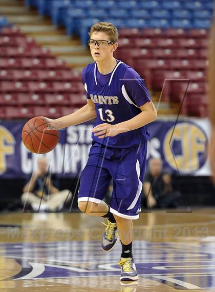 Thumbnail 3 in St. Augustine vs. Sacred Heart Cathedral (CIF State D3 Final) photogallery.