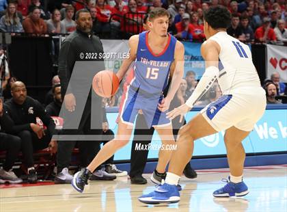 Thumbnail 2 in  Tri-Village vs Richmond Heights (OHSAA D4 Final)  photogallery.