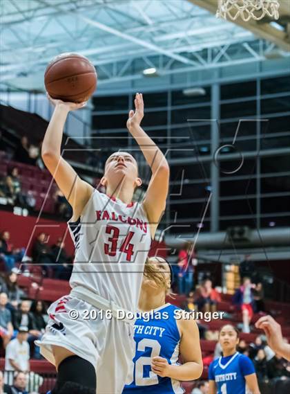 Thumbnail 3 in Saratoga vs. South San Francisco (CIF CCS D3 Final) photogallery.