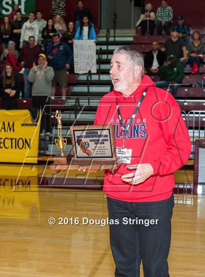Thumbnail 3 in Saratoga vs. South San Francisco (CIF CCS D3 Final) photogallery.