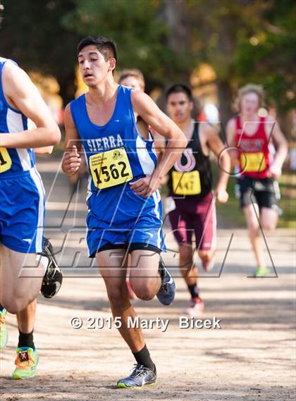Thumbnail 2 in CIF State Cross Country Championships (D4 Boys Race) photogallery.