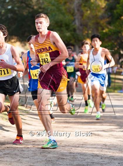 Thumbnail 3 in CIF State Cross Country Championships (D4 Boys Race) photogallery.
