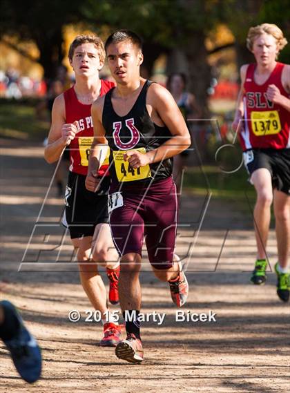 Thumbnail 3 in CIF State Cross Country Championships (D4 Boys Race) photogallery.