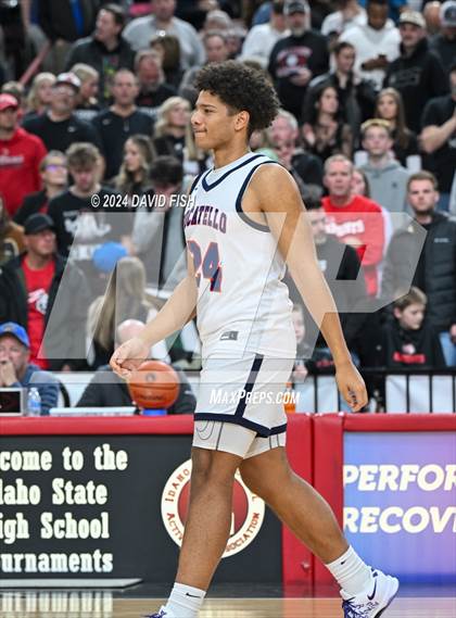 Thumbnail 2 in Pocatello vs. Hillcrest (IHSAA 4A Final) photogallery.