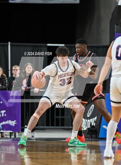 Thumbnail 3 in Pocatello vs. Hillcrest (IHSAA 4A Final) photogallery.