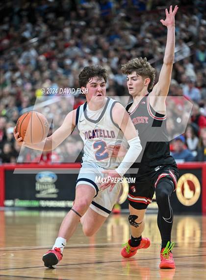 Thumbnail 3 in Pocatello vs. Hillcrest (IHSAA 4A Final) photogallery.