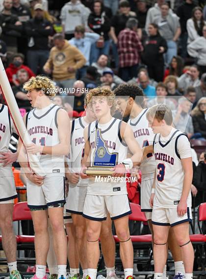 Thumbnail 3 in Pocatello vs. Hillcrest (IHSAA 4A Final) photogallery.