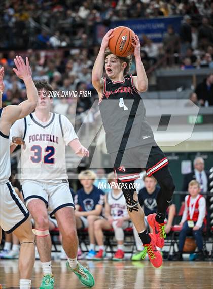 Thumbnail 3 in Pocatello vs. Hillcrest (IHSAA 4A Final) photogallery.