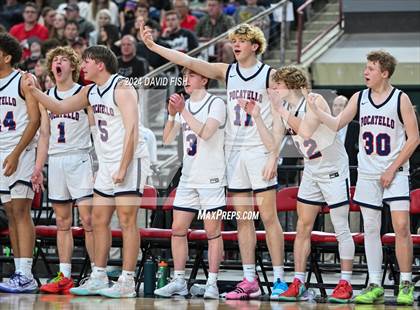 Thumbnail 1 in Pocatello vs. Hillcrest (IHSAA 4A Final) photogallery.