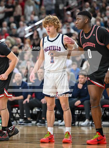 Thumbnail 3 in Pocatello vs. Hillcrest (IHSAA 4A Final) photogallery.