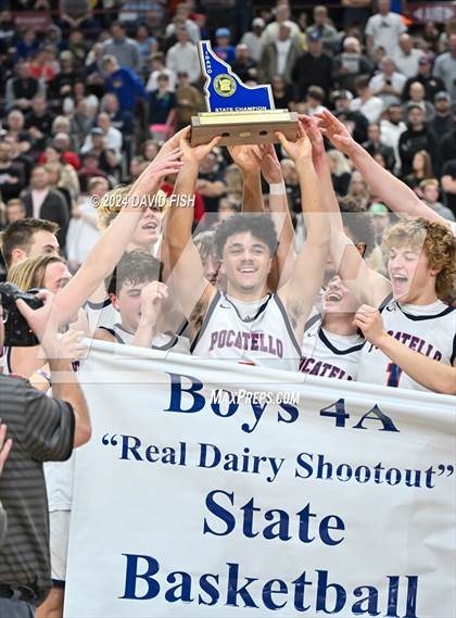 Thumbnail 2 in Pocatello vs. Hillcrest (IHSAA 4A Final) photogallery.